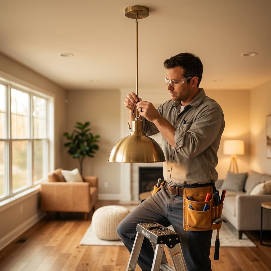 Light Fitting Technician - लाइट फिटिंग वाला